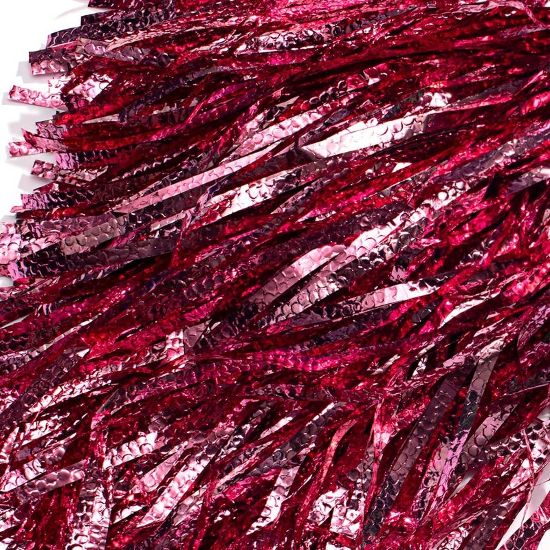 Anderson's Metallic Foil Textured School Spirit Shakers, Cheerleader Pom Poms, Football, Basketball, Homecoming Squad, Team, Party, Dance, Club, Performance, Fan Celebration Pack of 10 - Image 4